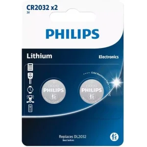 Батарейка Philips Lithium CR 2032 BLI 2 UA